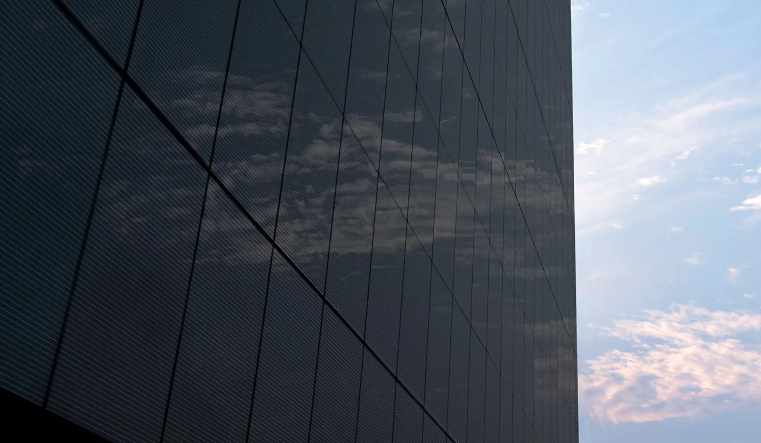 Commercial Solar Facade Installation
