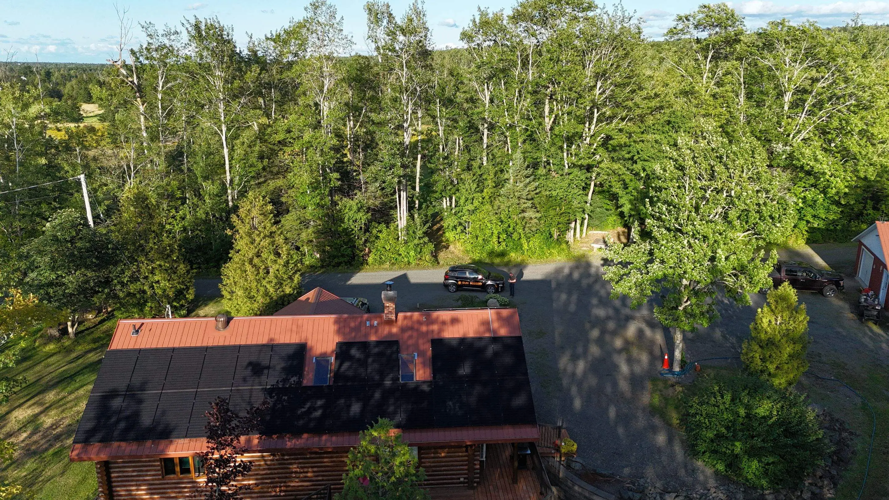 12.15kW solar installation in Scotsburn, NS